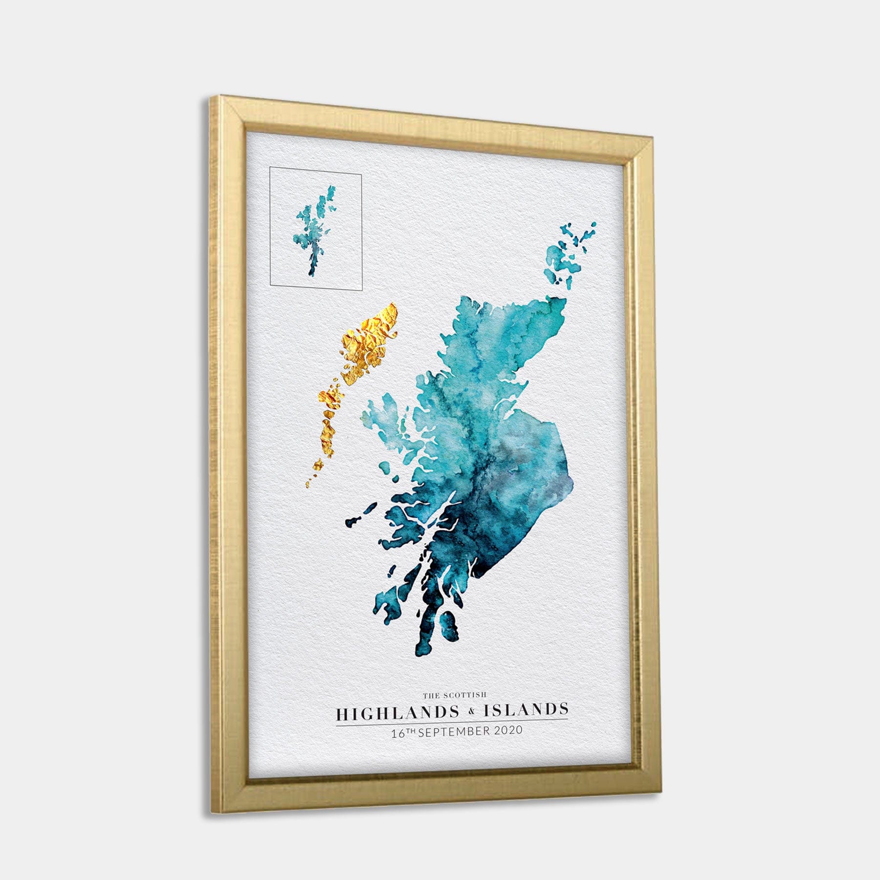 EJayDesign A4 Gold Frame