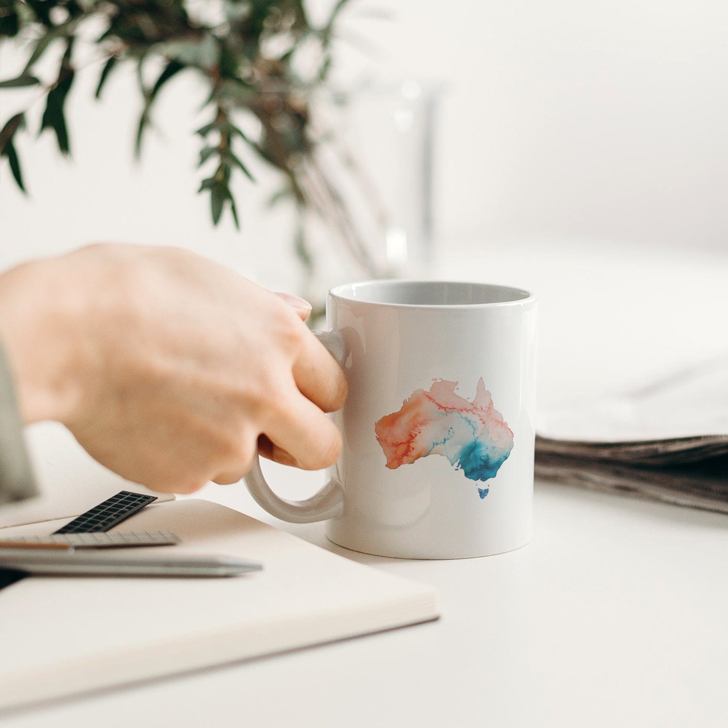 EJayDesign Australia Custom Watercolour Mug