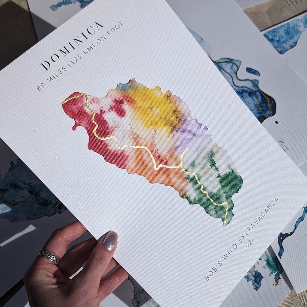 EJayDesign Posters, Prints, & Visual Artwork Dominica: Tip To Toe - Rat Race Map