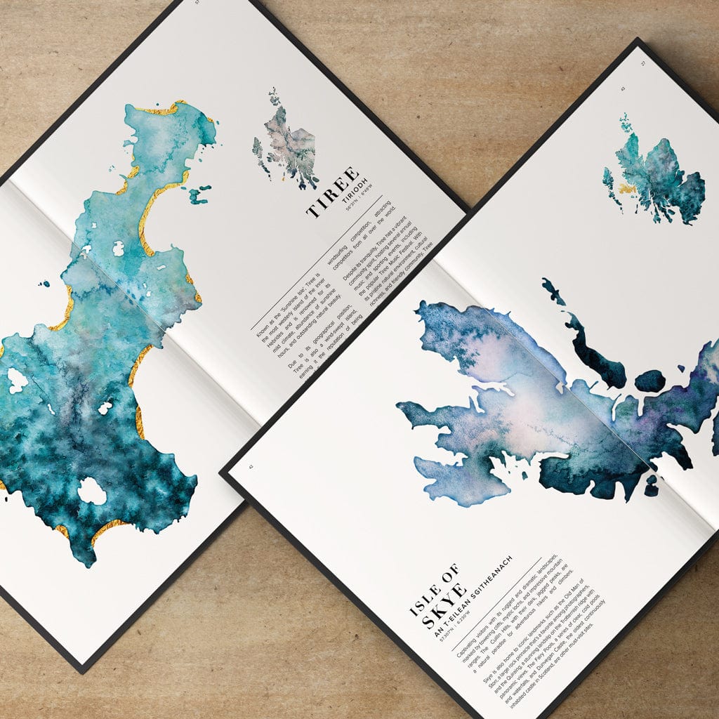 EJayDesign Eileanan Oir Coffee Table Book