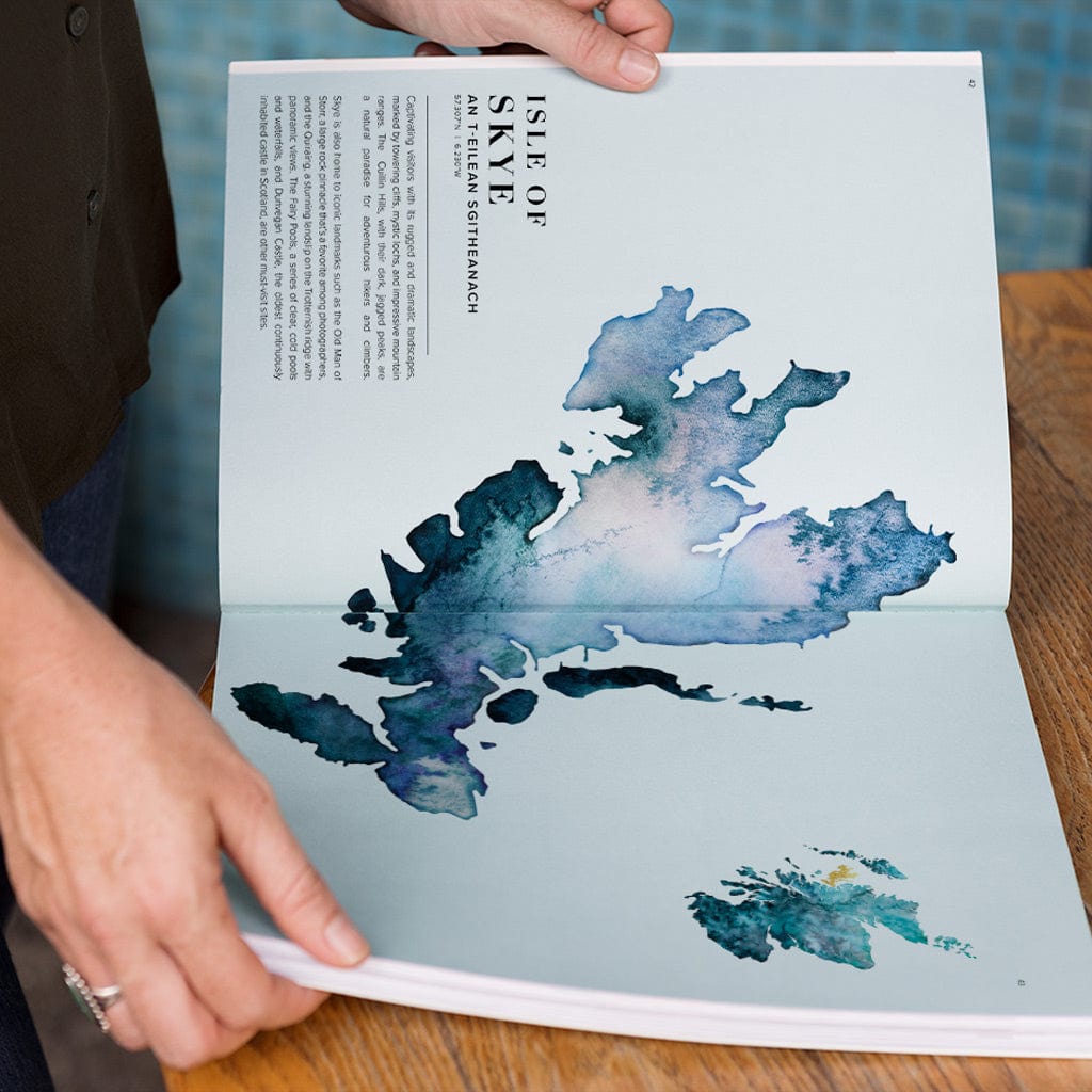 EJayDesign Eileanan Oir Coffee Table Book