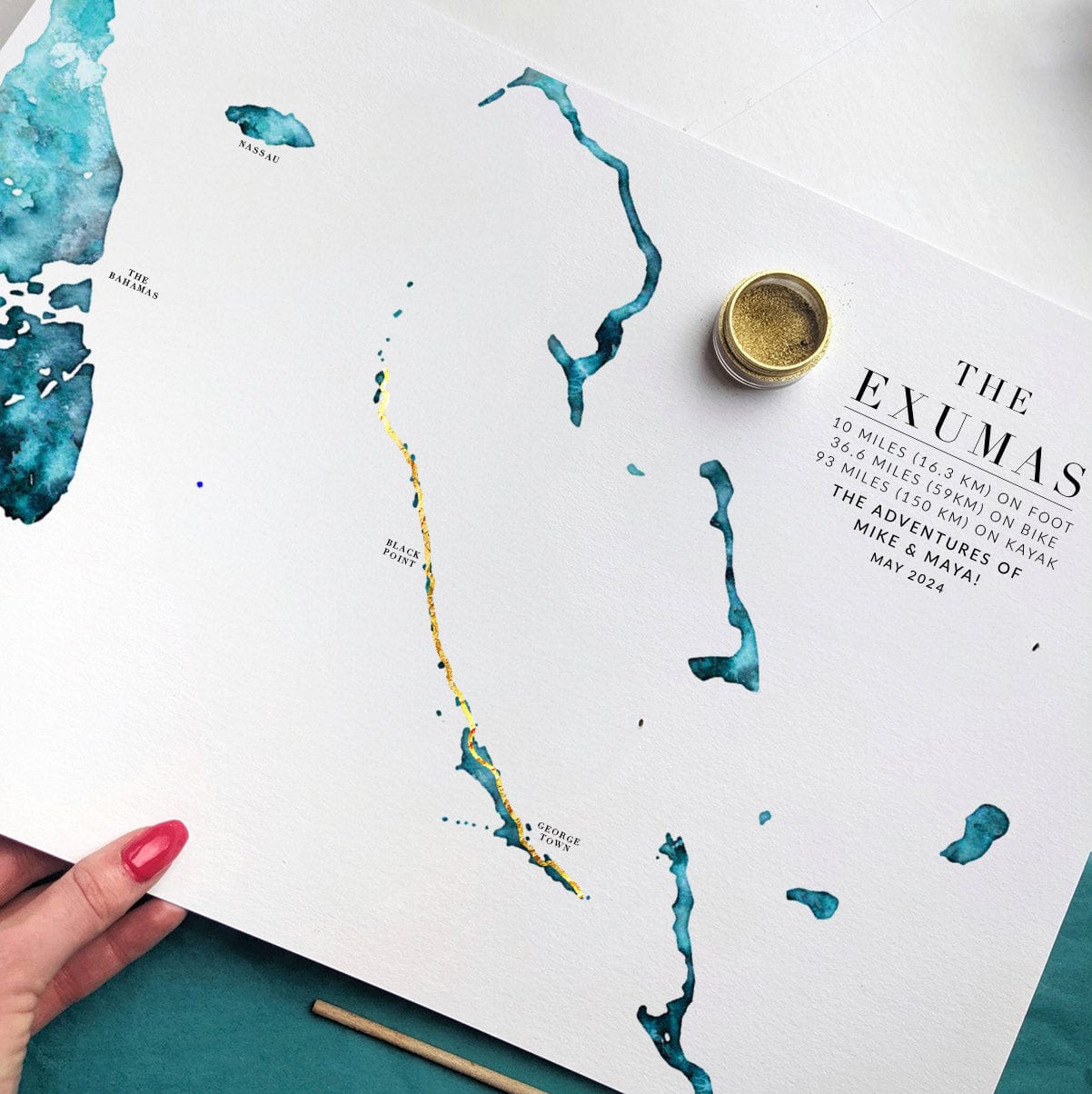 EJayDesign Posters, Prints, & Visual Artwork Exuma Files - Rat Race Map