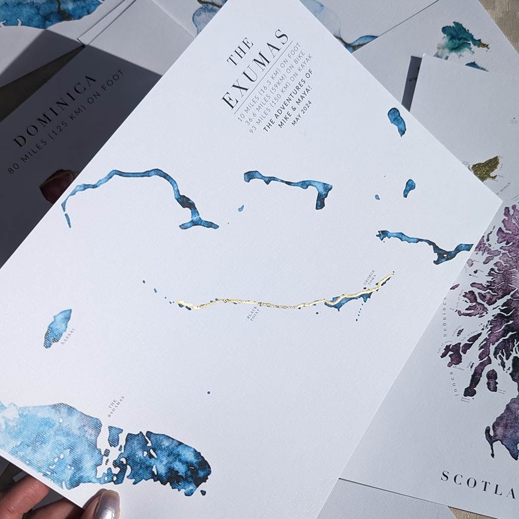 EJayDesign Posters, Prints, & Visual Artwork Exuma Files - Rat Race Map