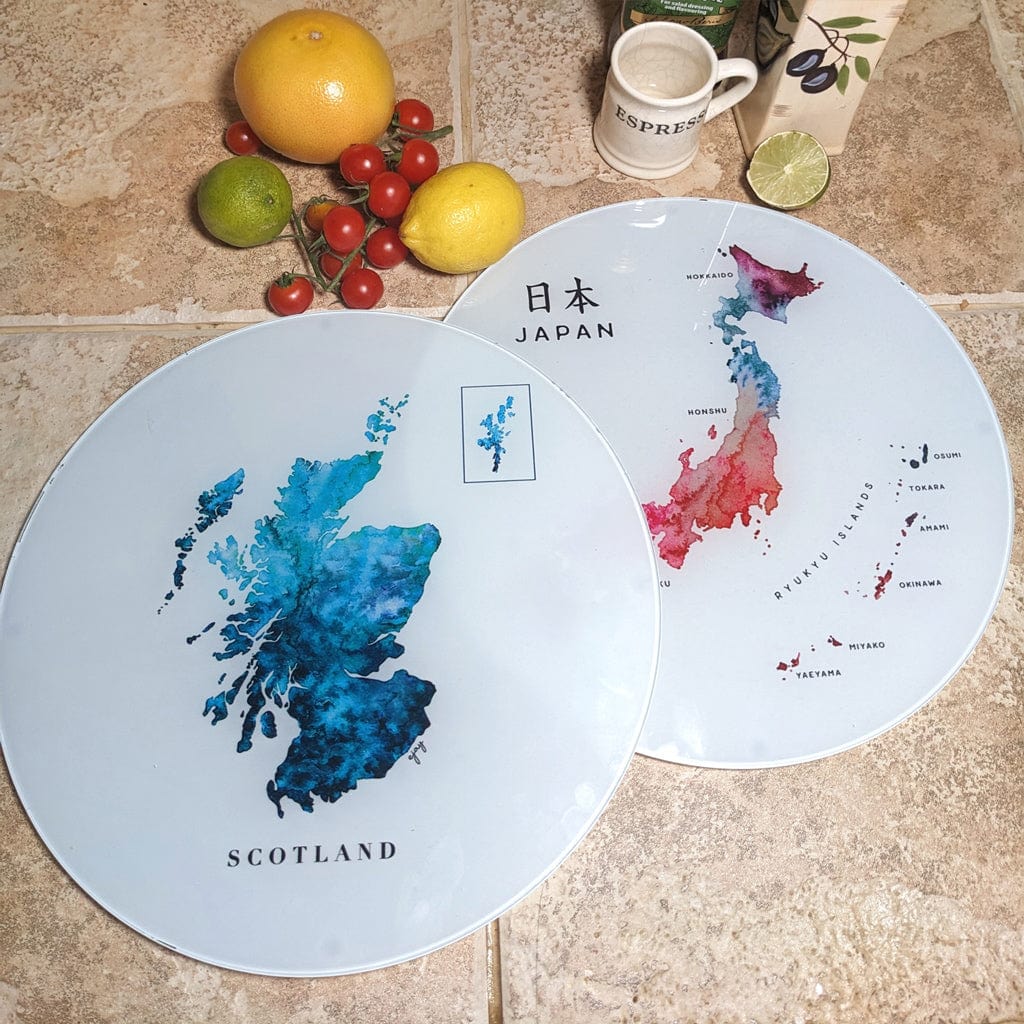 EJayDesign France Glass Worktop Saver Circular
