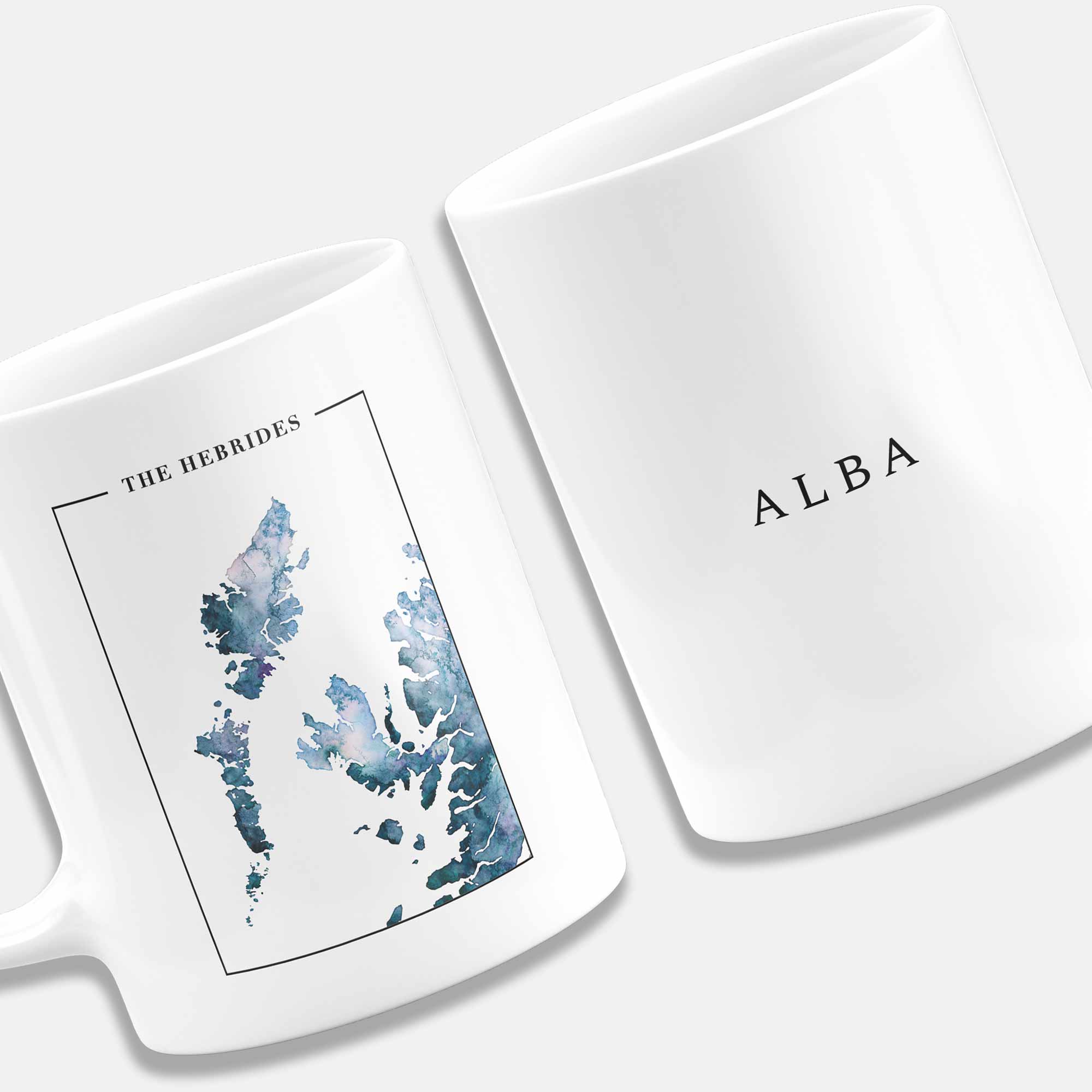 EJayDesign Hebrides Custom Watercolour Mug