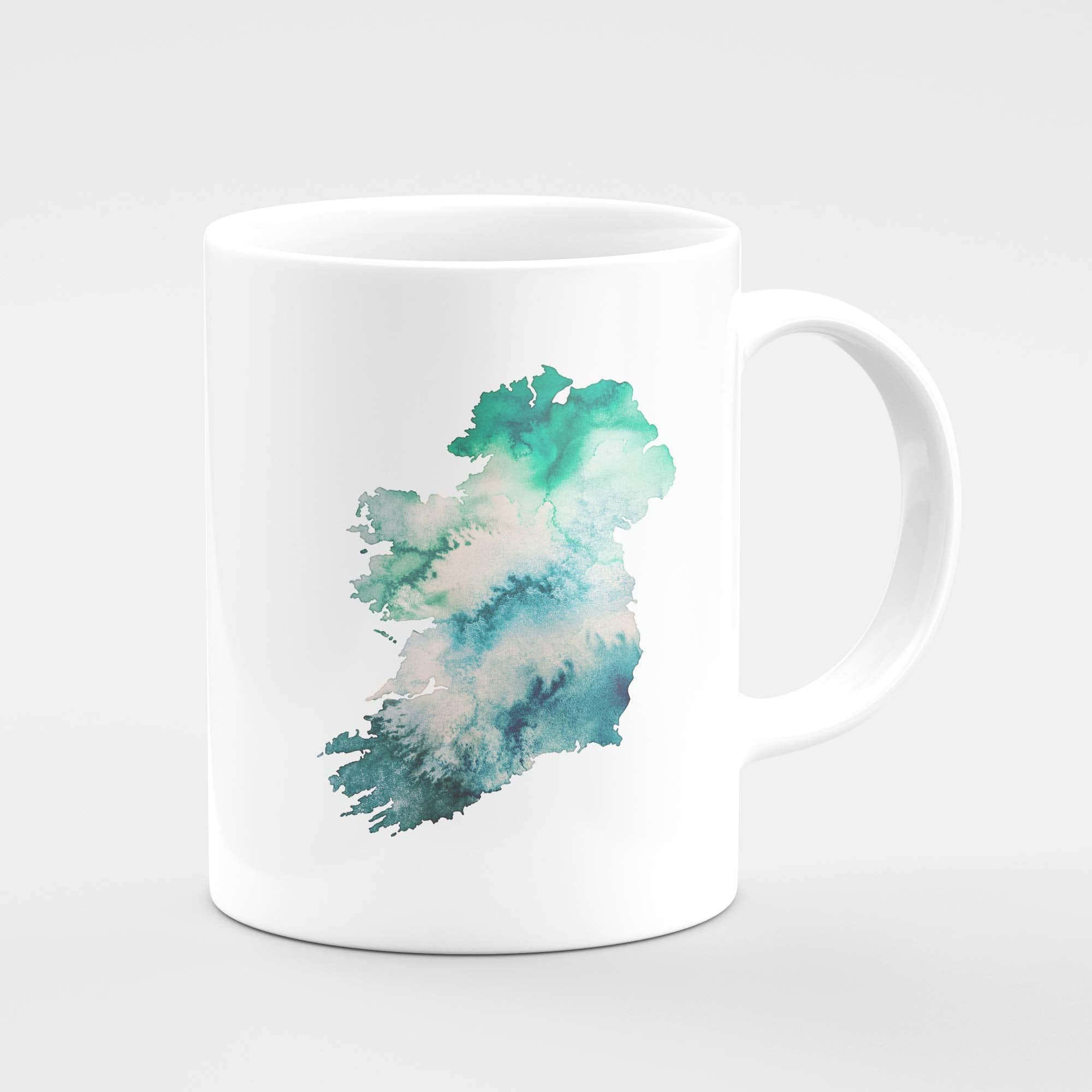 EJayDesign Ireland Custom Watercolour Mug