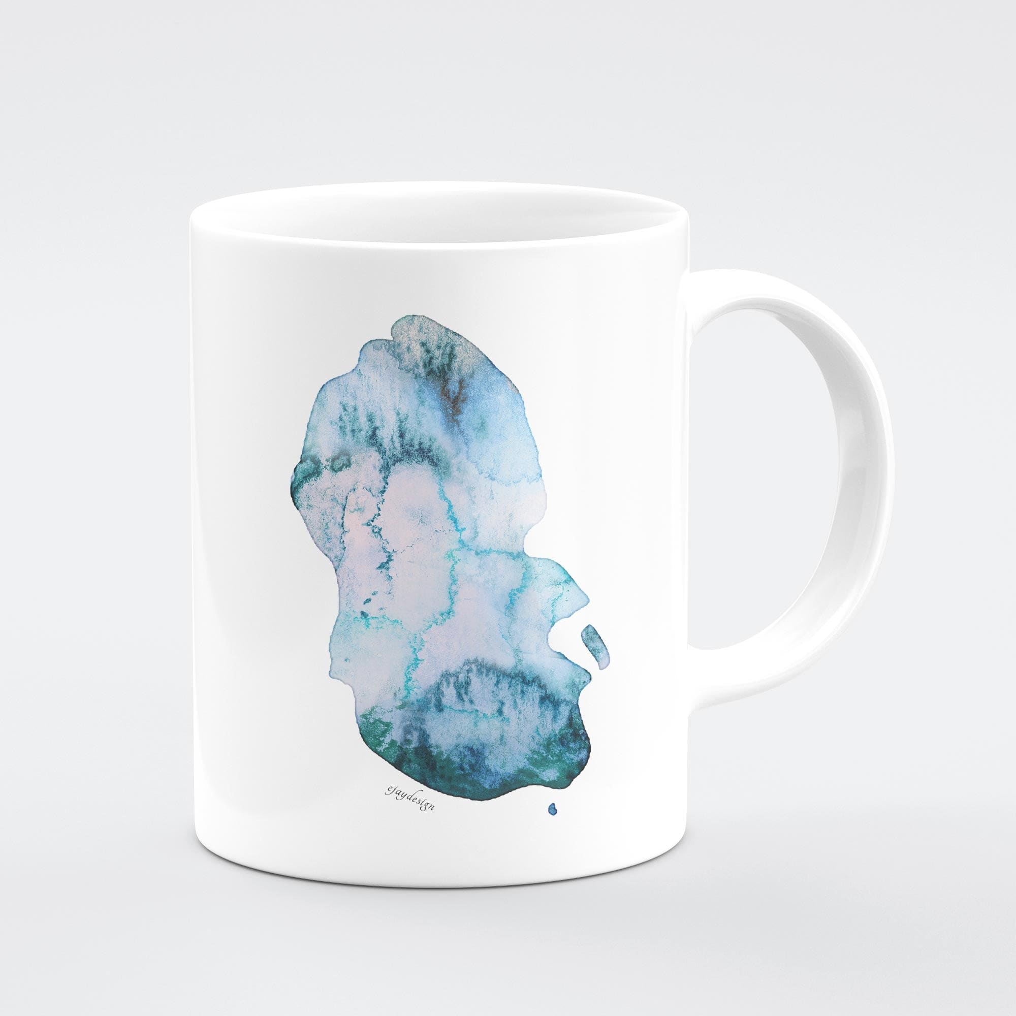 EJayDesign Isle of Arran Custom Watercolour Mug