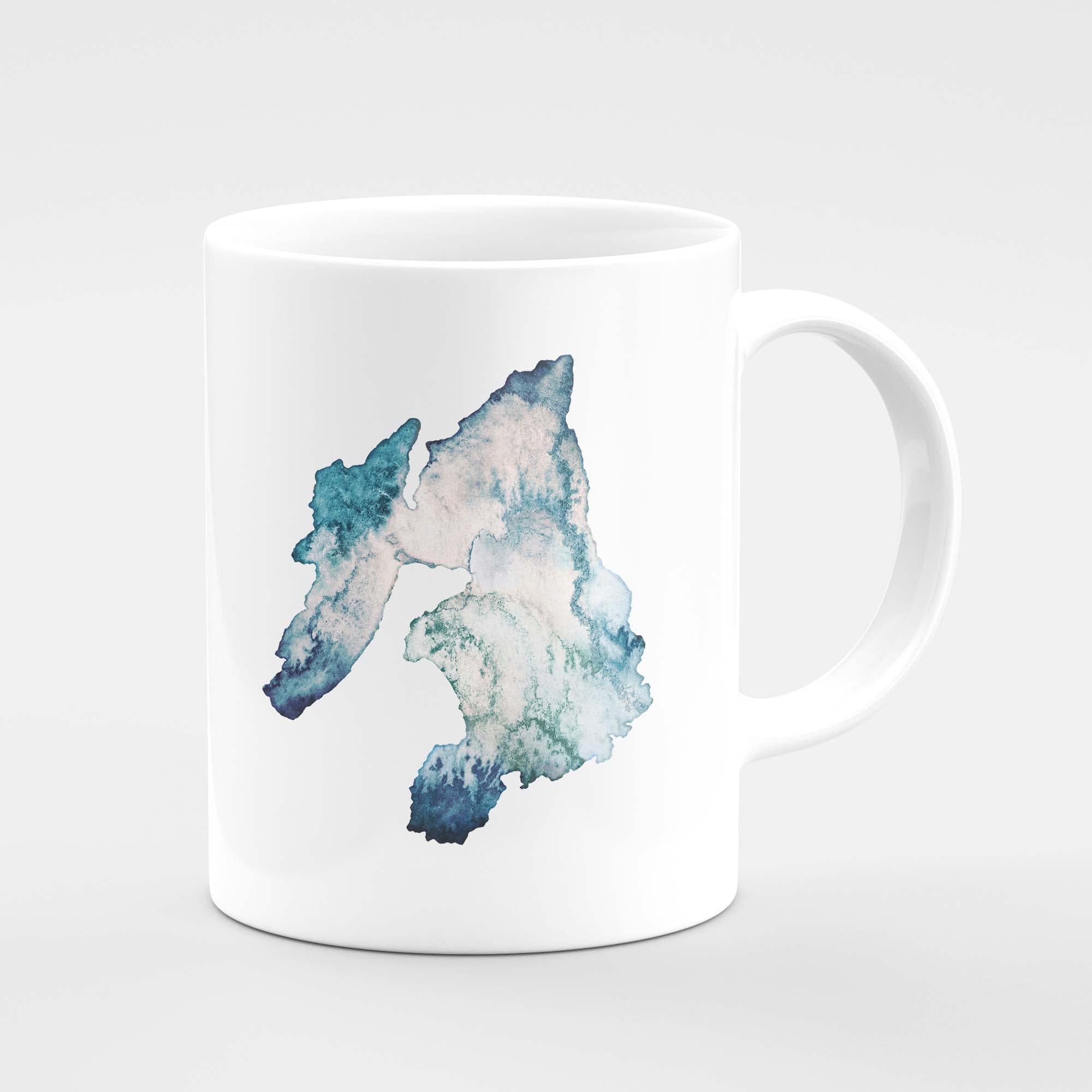 EJayDesign Isle of Islay Custom Watercolour Mug