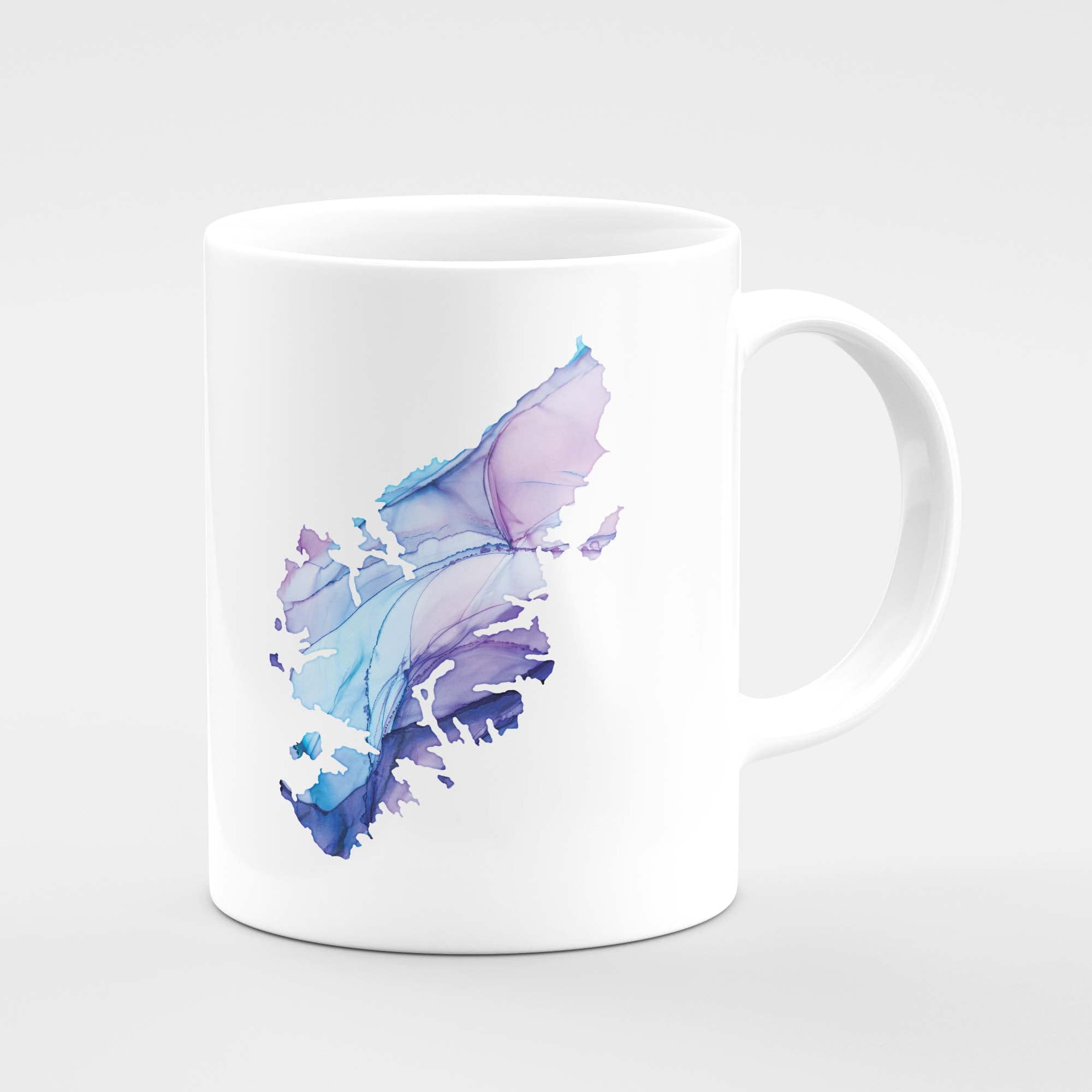EJayDesign Turquoise / Silk Isle of Lewis & Harris Mug