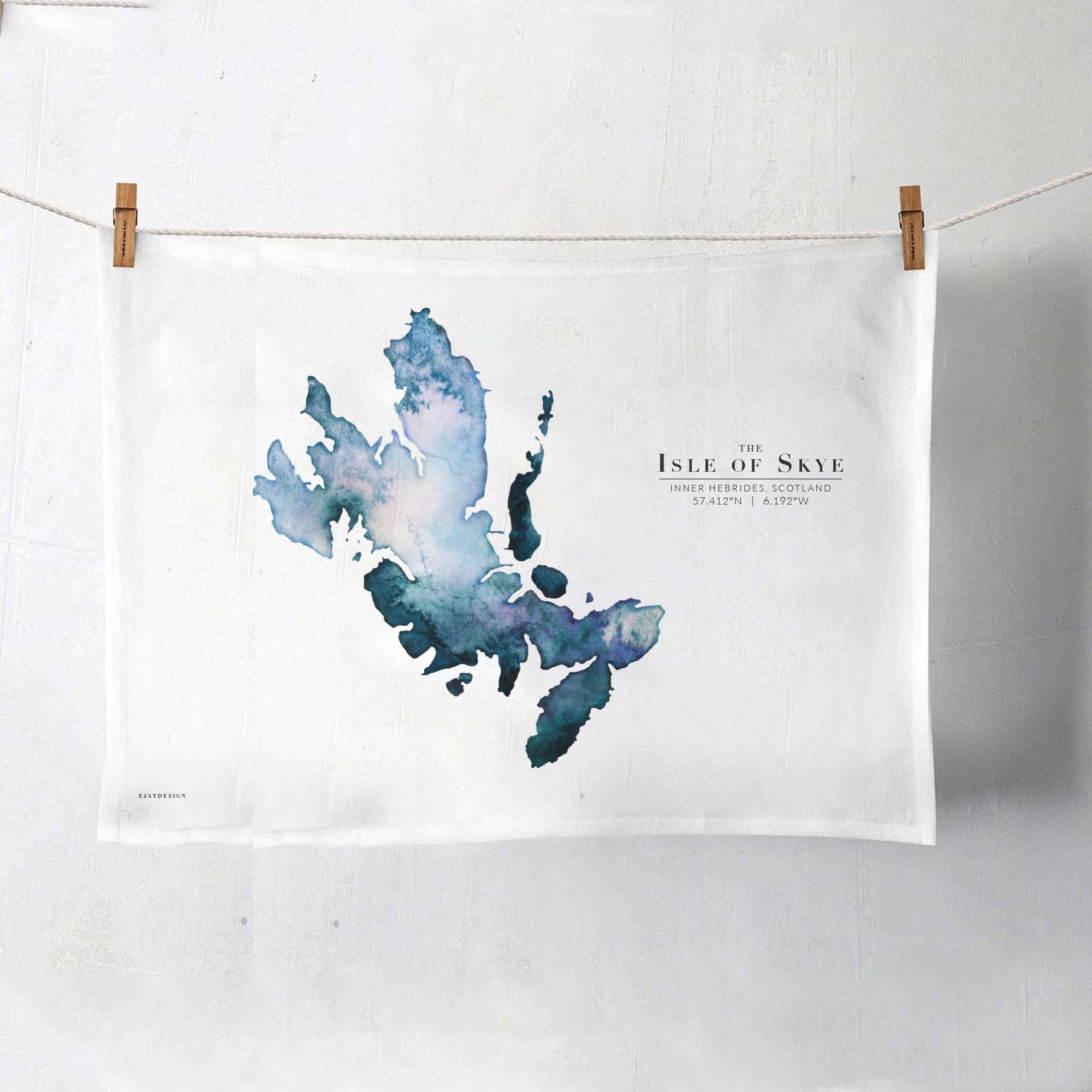 EJayDesign Tea Towel Isle of Skye Tea Towel