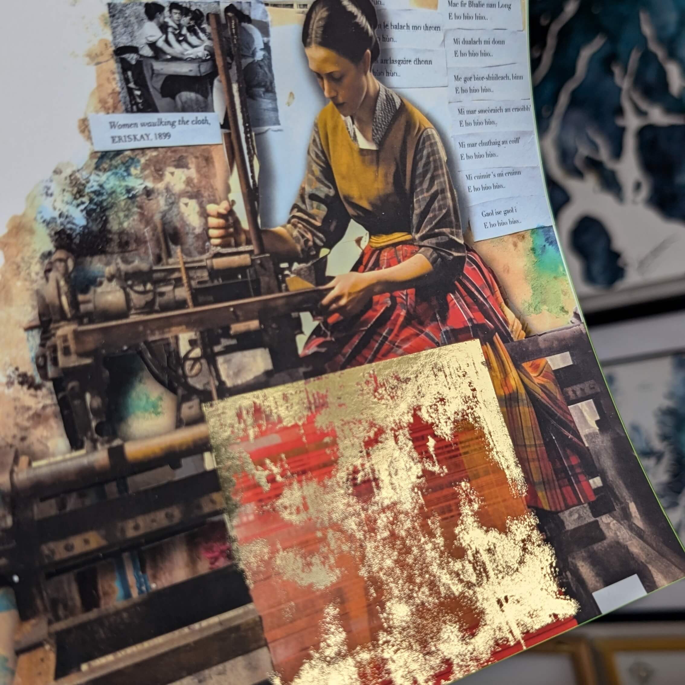 The Loom Weaver Art Print