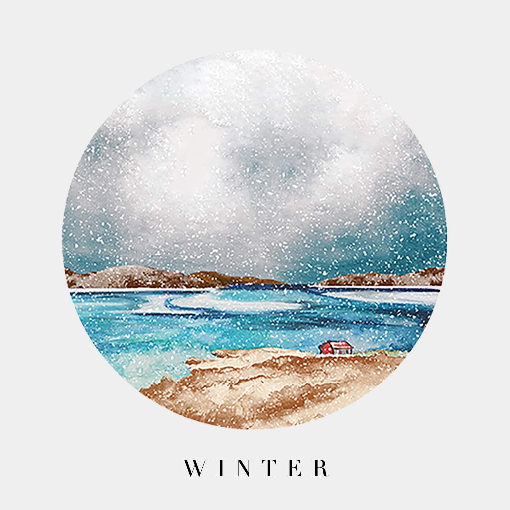 EJayDesign Luskentyre Seasons Isle of Harris Painting