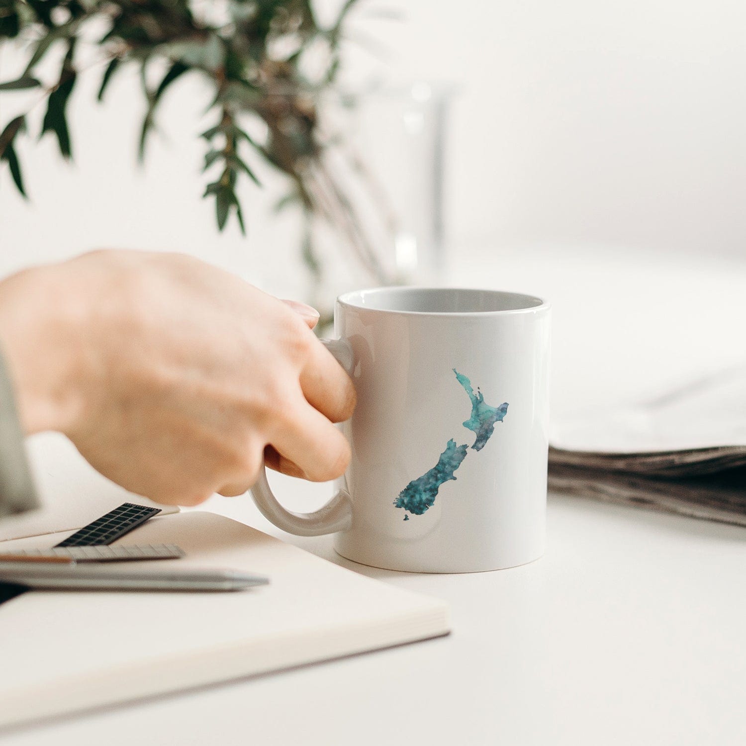 EJayDesign New Zealand Custom Watercolour Mug
