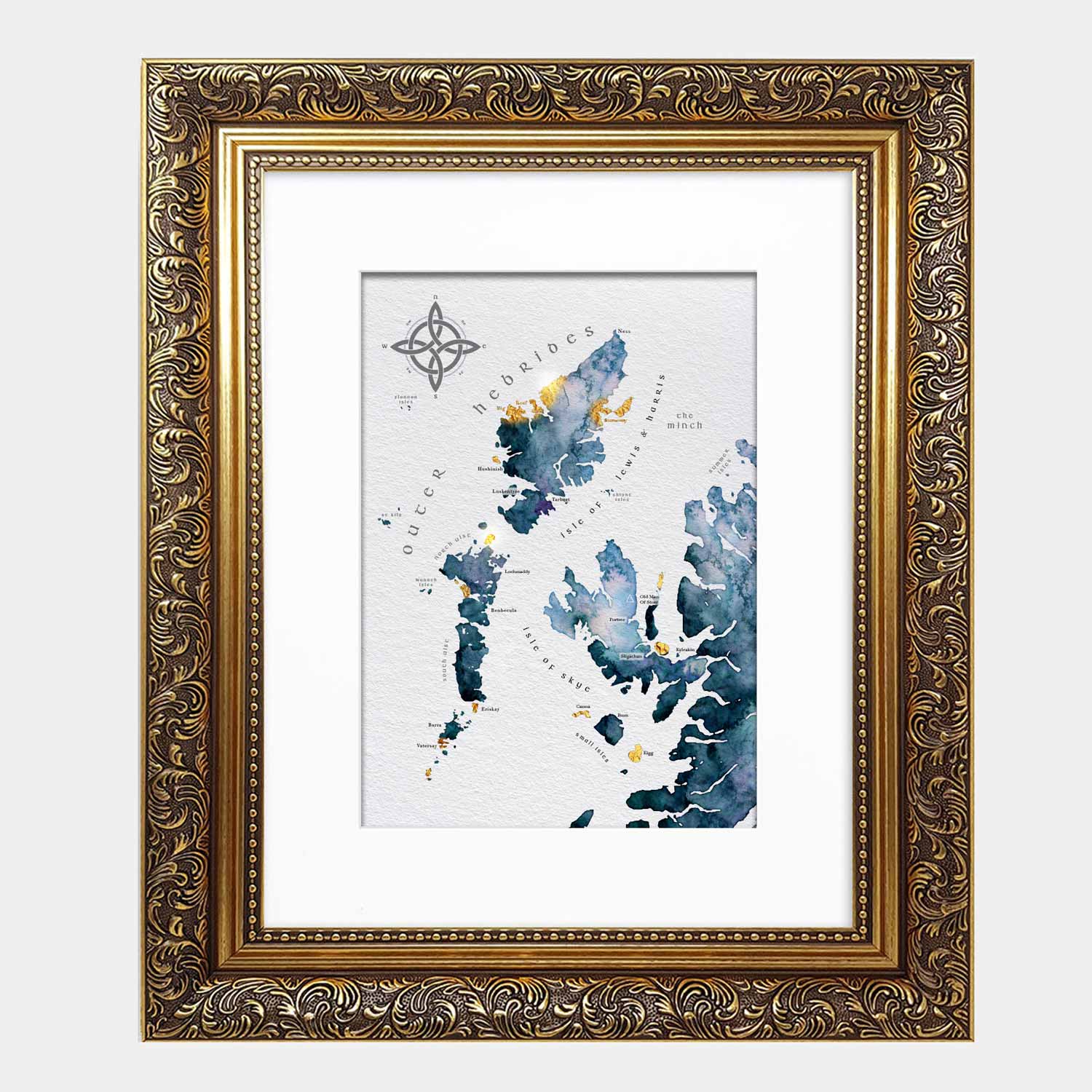 EJayDesign Ornate Gold Frame