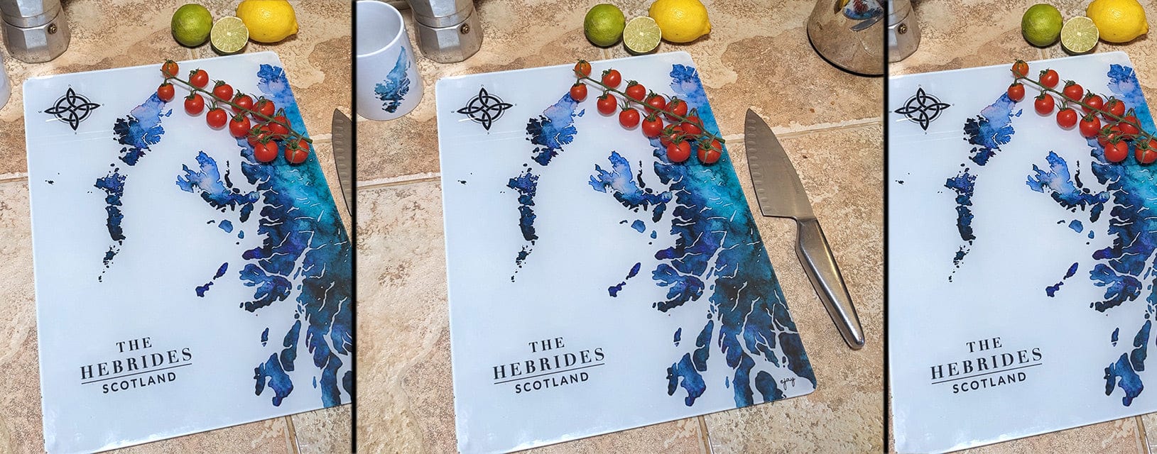 EJayDesign Outer Hebrides Glass Worktop Saver