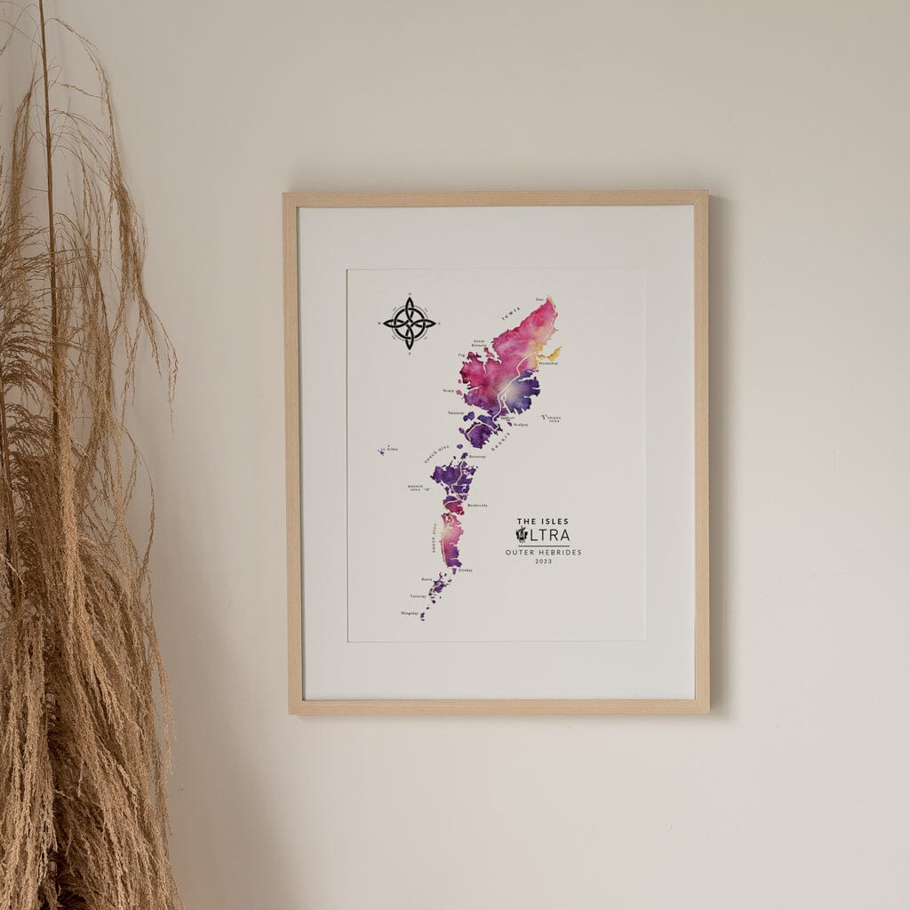 EJayDesign Artwork Outer Hebrides: Isle Ultra - Rat Race Map