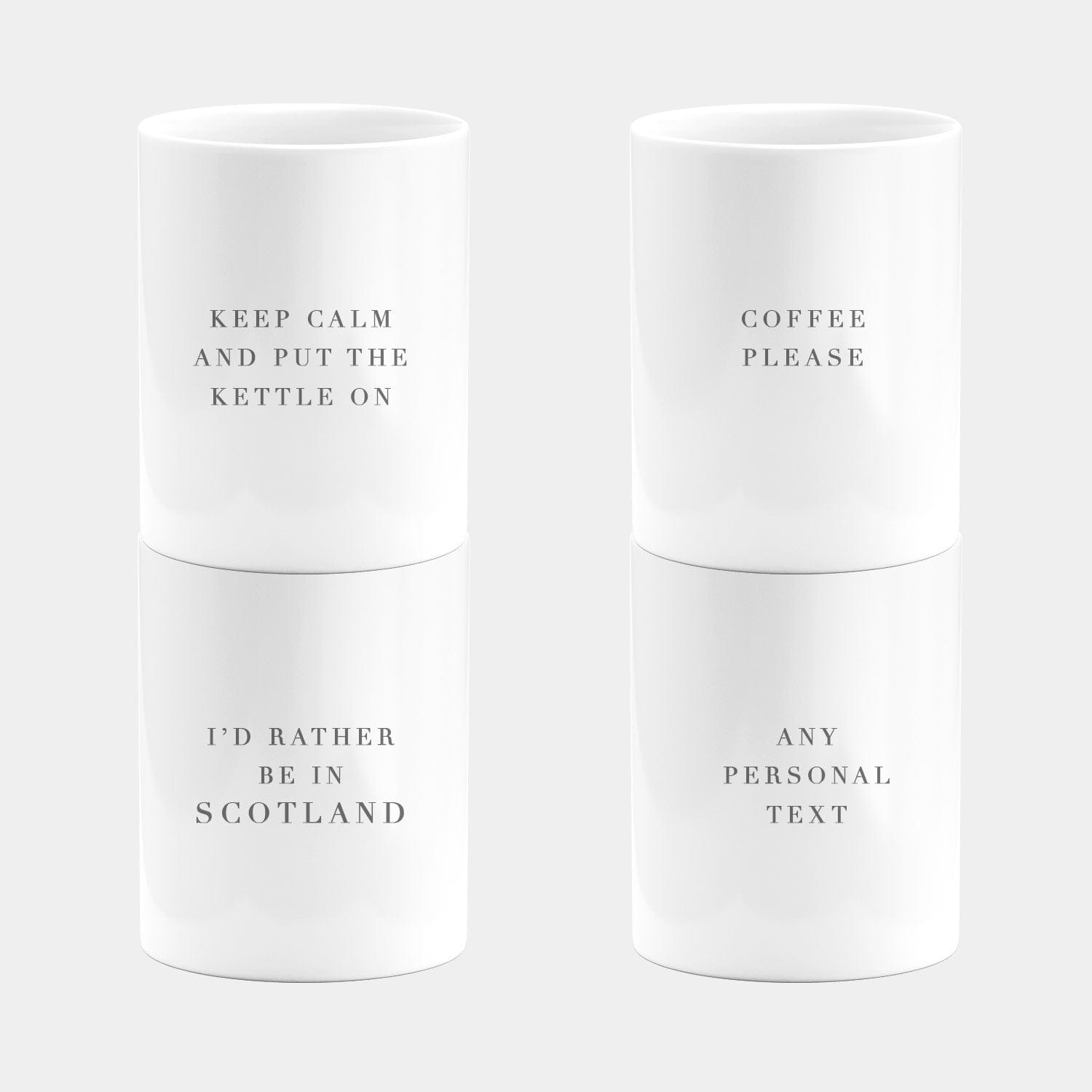 EJayDesign Outer Hebrides Personalised Watercolour Mug