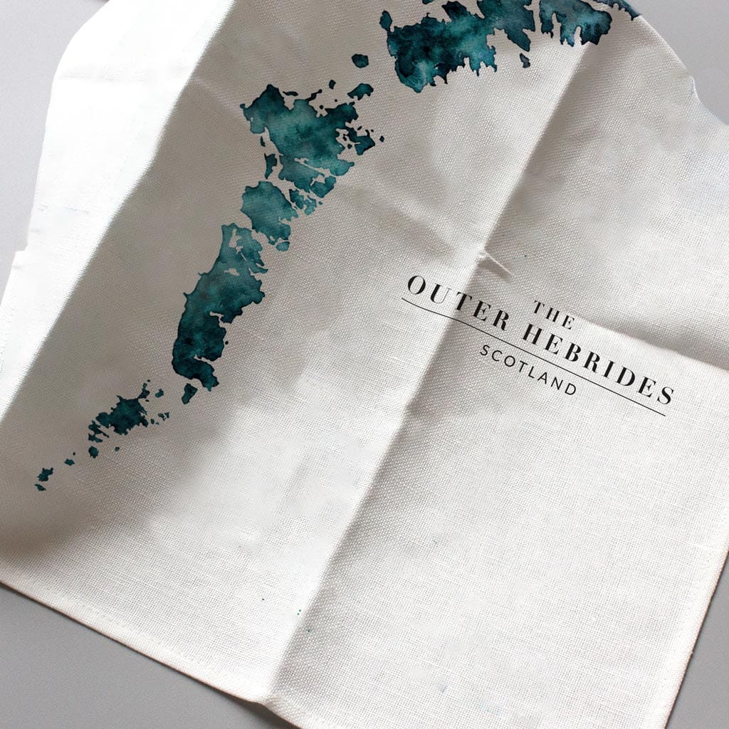 EJayDesign Tea Towel Outer Hebrides Tea Towel