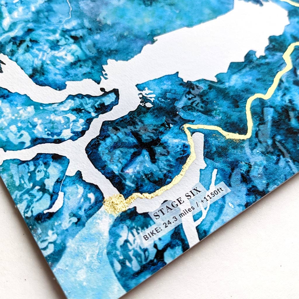 EJayDesign Patagonia: Glacier to Glacier - Rat Race Map