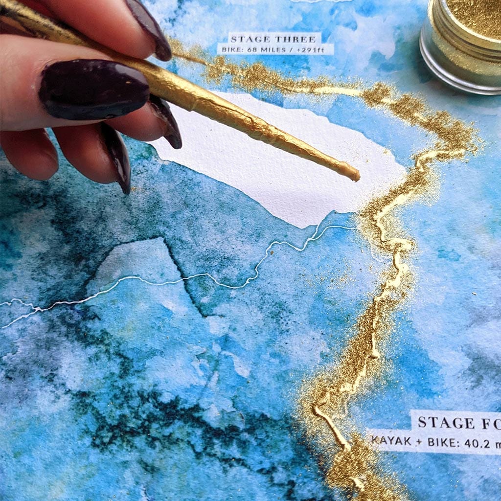 EJayDesign Patagonia: Glacier to Glacier - Rat Race Map