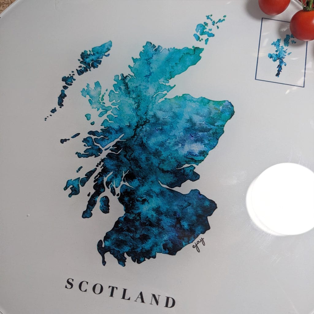 EJayDesign Scotland Glass Worktop Saver Circular
