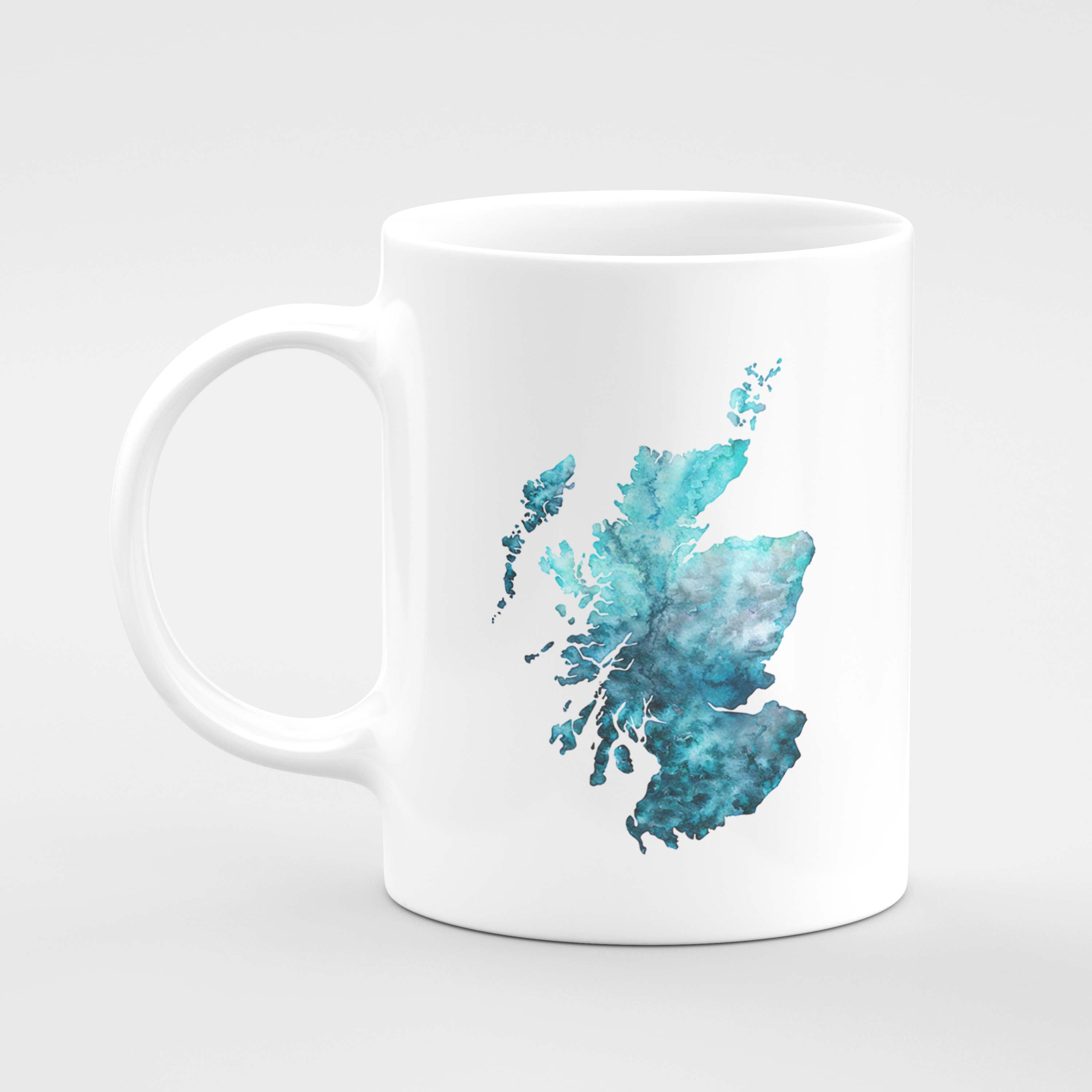 EJayDesign Scotland Watercolour Mug