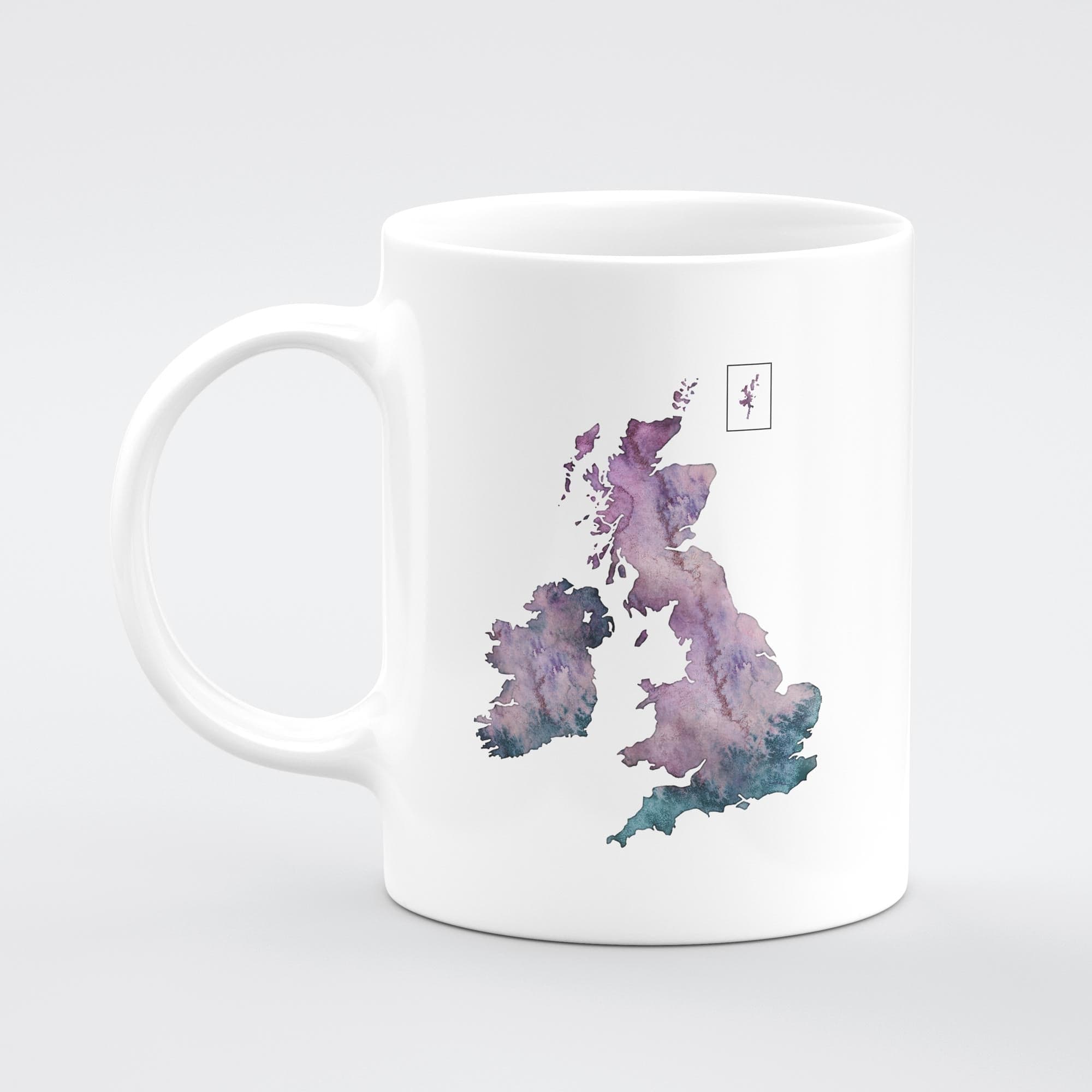 EJayDesign UK Custom Watercolour Mug