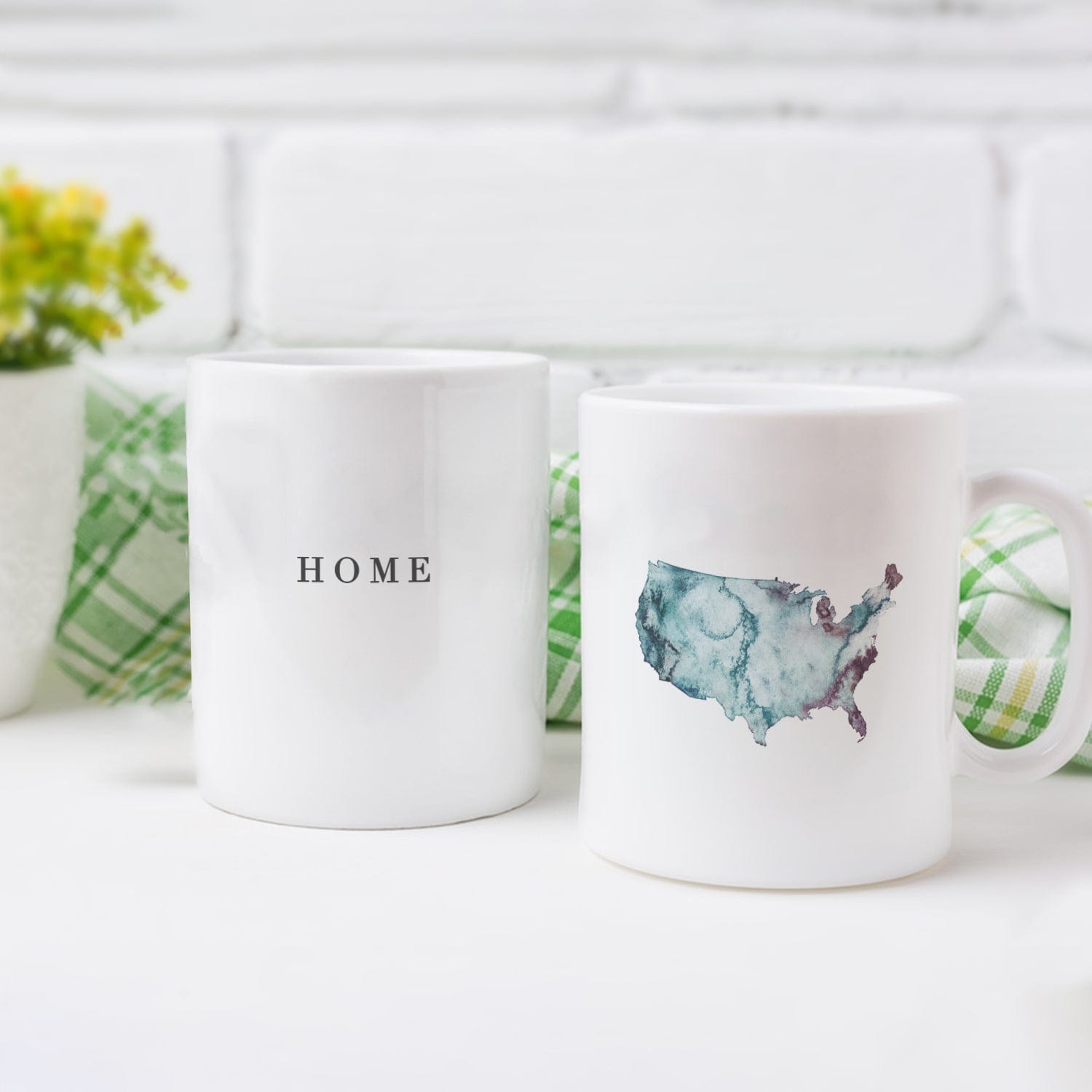 EJayDesign USA Custom Watercolour Mug