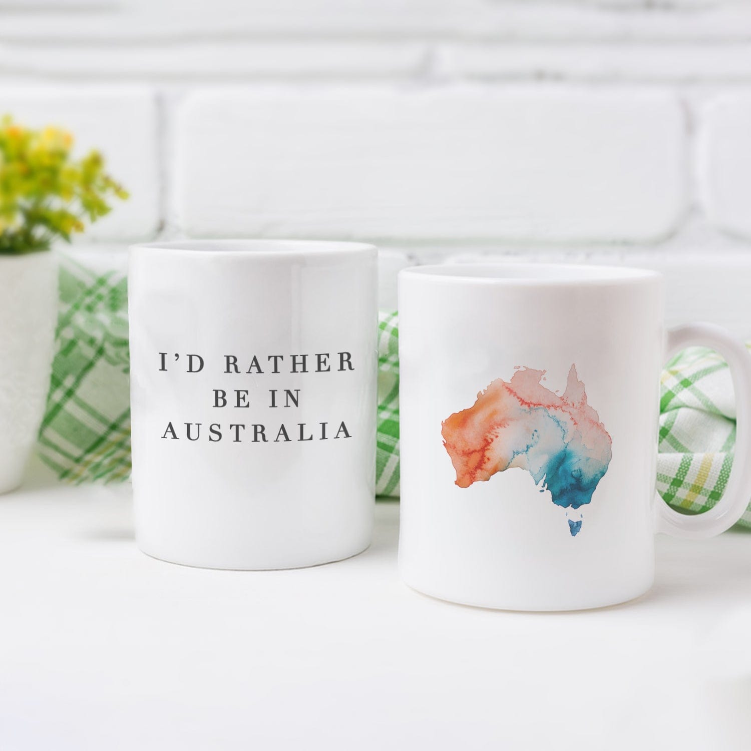 EJayDesign Australia Custom Watercolour Mug