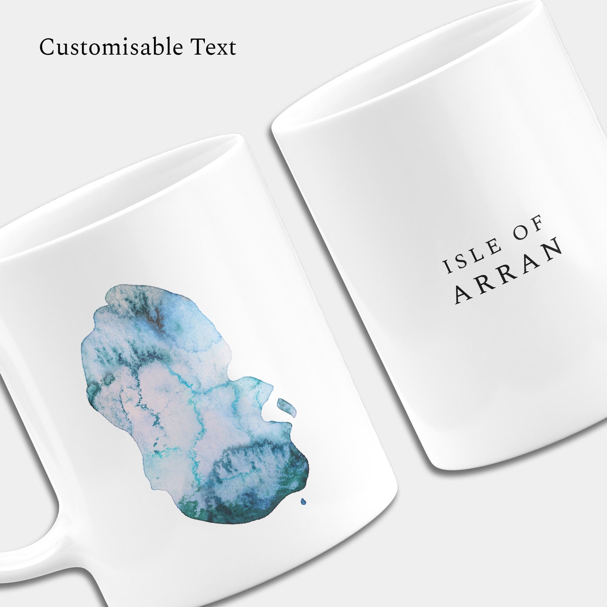 EJayDesign Isle of Arran Custom Watercolour Mug
