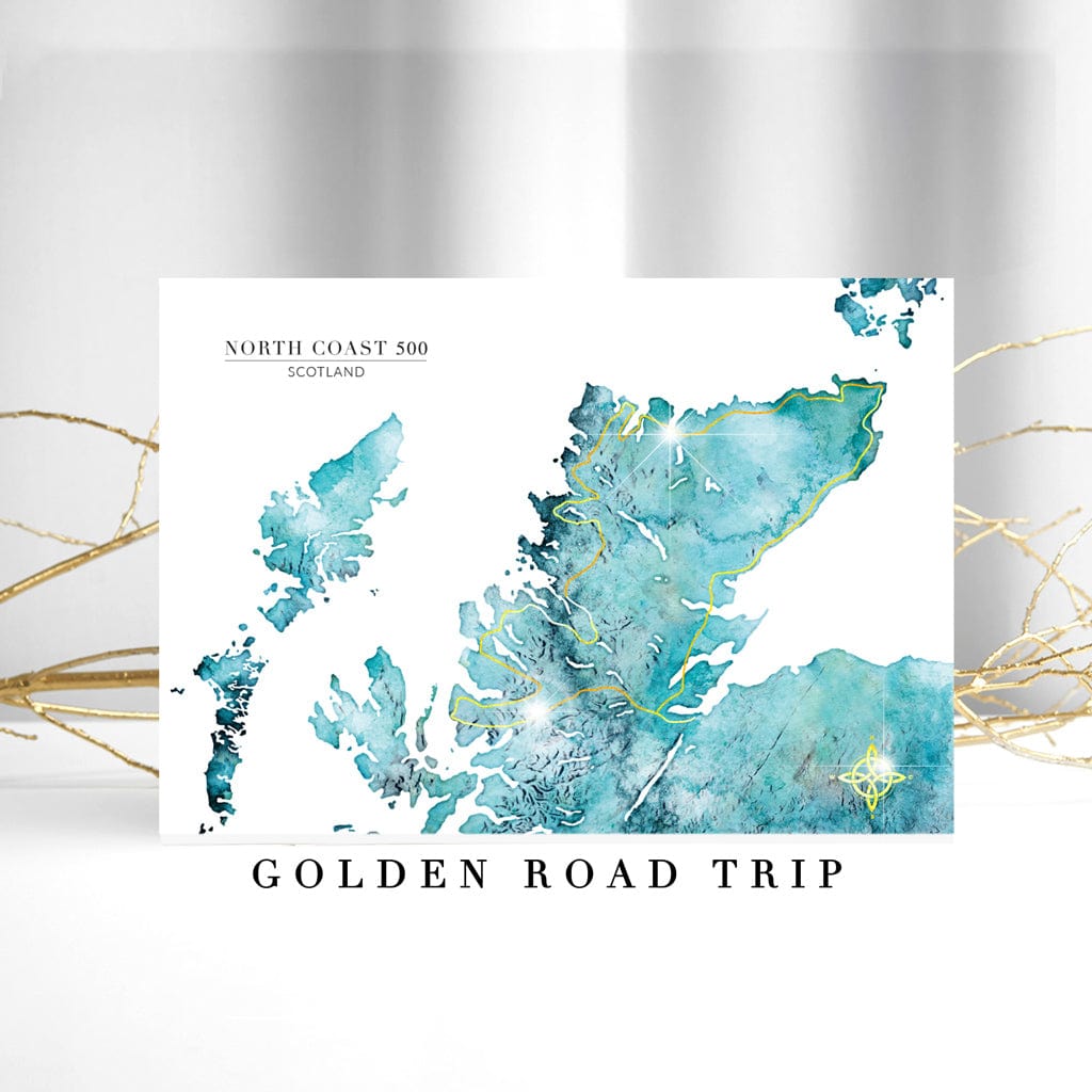 EJayDesign Artwork NC500 Gold Road Trip