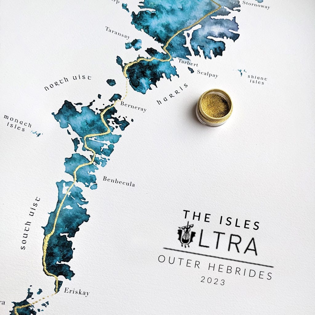 EJayDesign Artwork Outer Hebrides: Isle Ultra - Rat Race Map