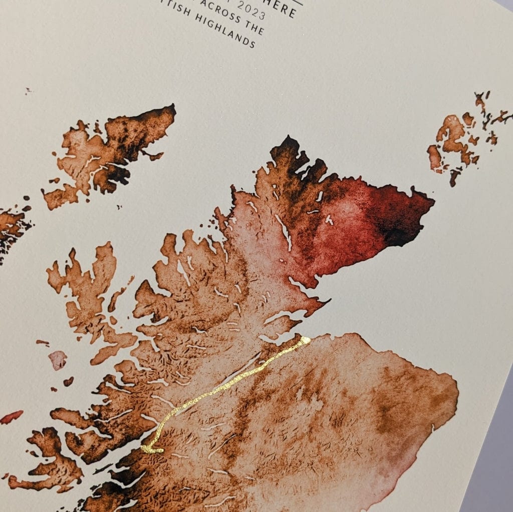 EJayDesign Scotland: Coast to Coast - Rat Race Map