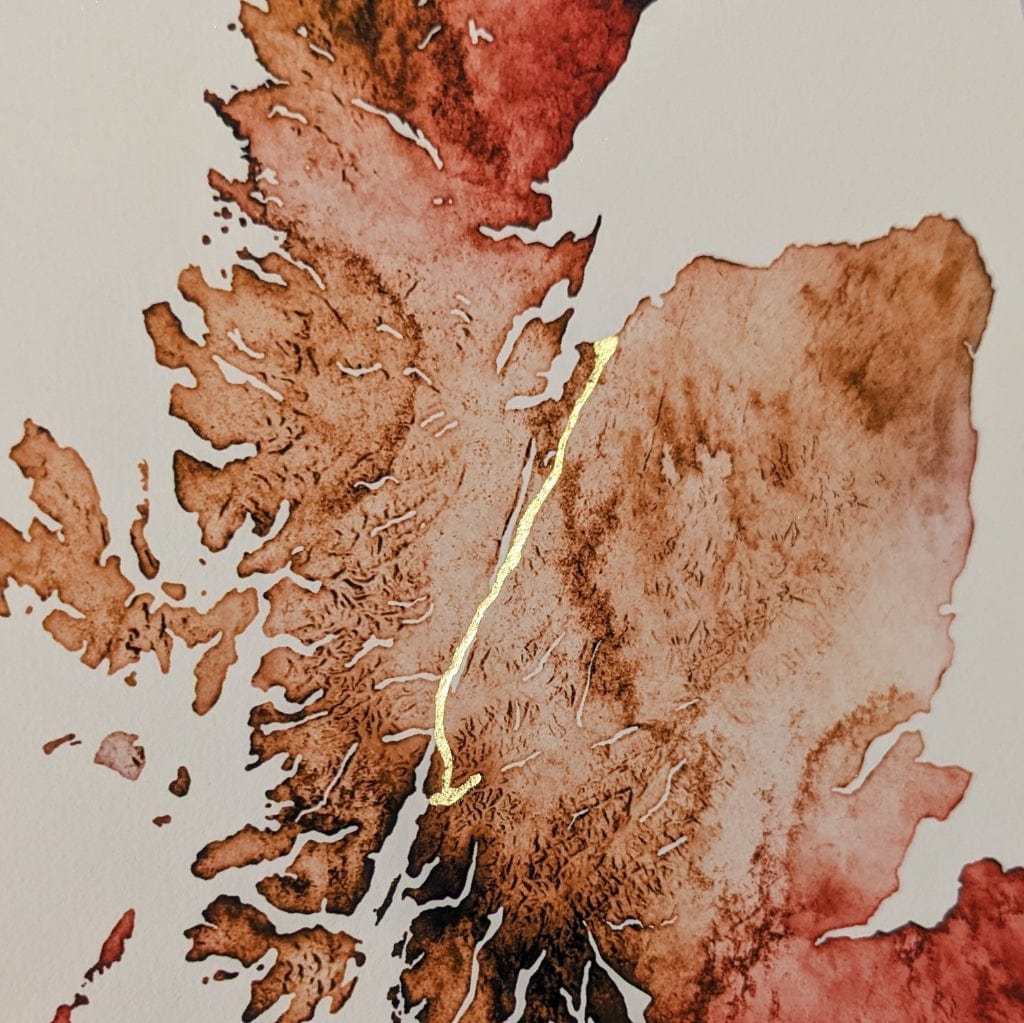 EJayDesign Scotland: Coast to Coast - Rat Race Map