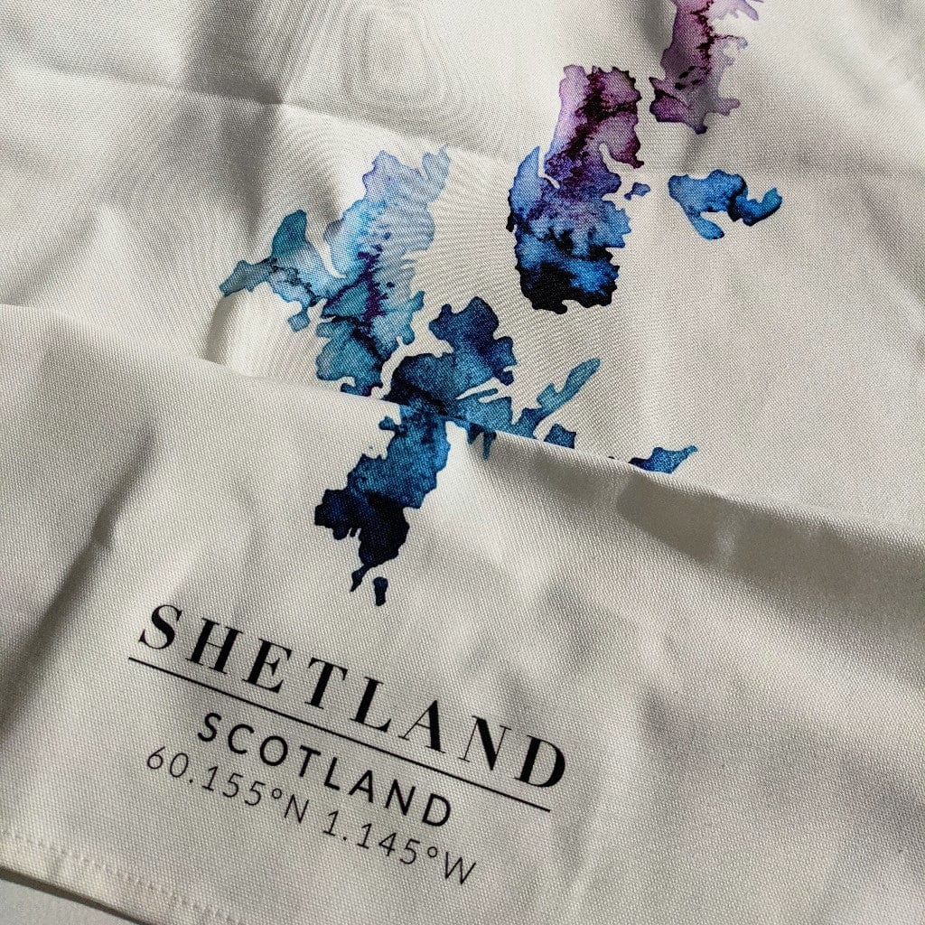 EJayDesign Tea Towel Shetland Organic Cotton Tea Towel