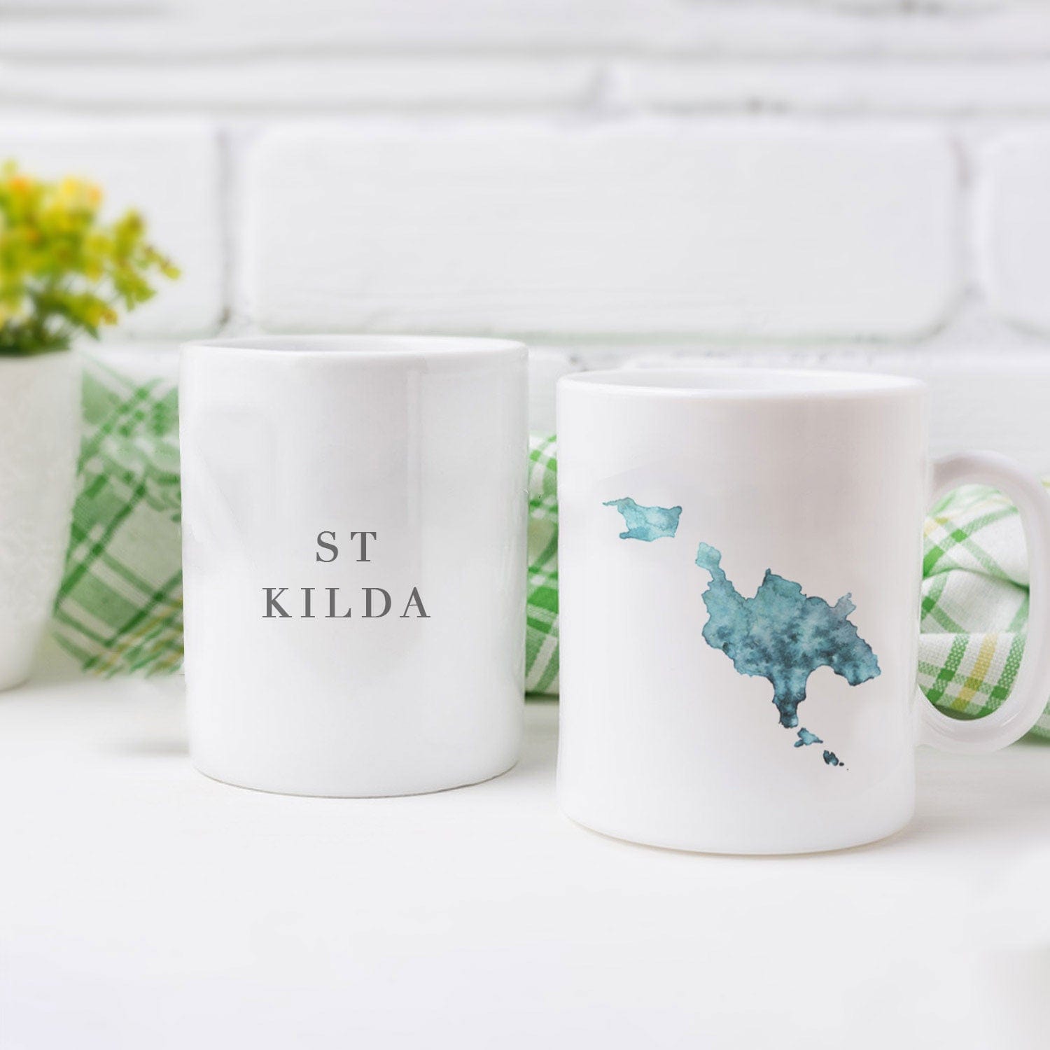 EJayDesign St Kilda Custom Watercolour Mug