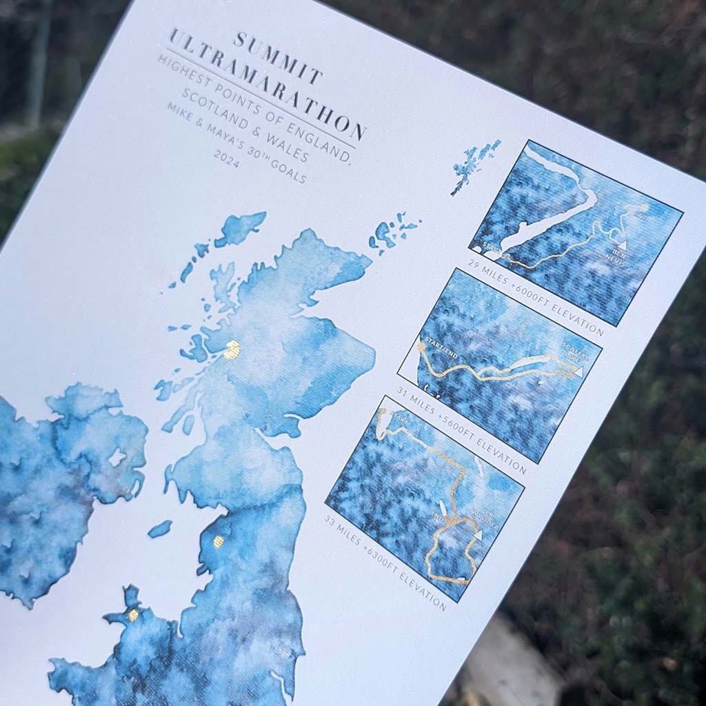 EJayDesign Posters, Prints, & Visual Artwork UK: Sea To Summit - Rat Race Map